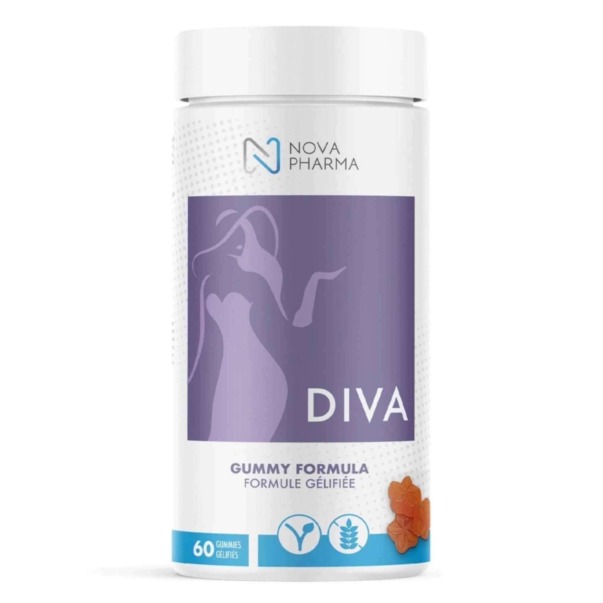 Nova Pharma - Diva Jujubes à la biotine - 60 Jujubes