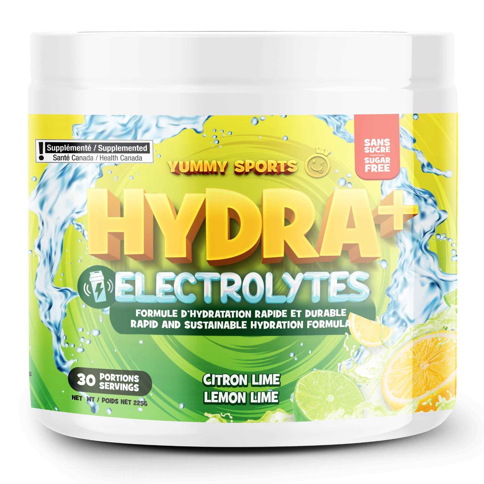 Yummy Sports - Hydra + Électrolytes - 210g