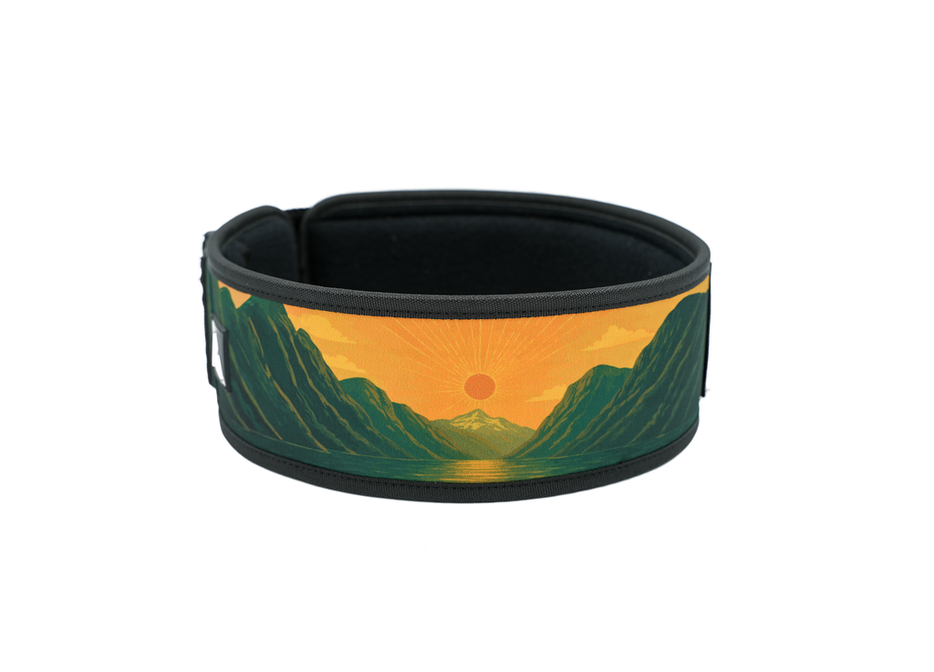 Ceinture d'haltérophilie 4" FJORD