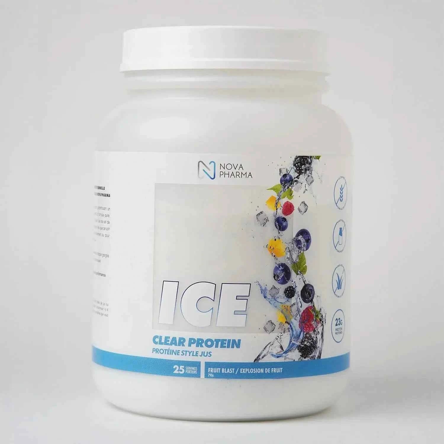 ICE, PROTÉINES jus ISO, 775 g - 790 g