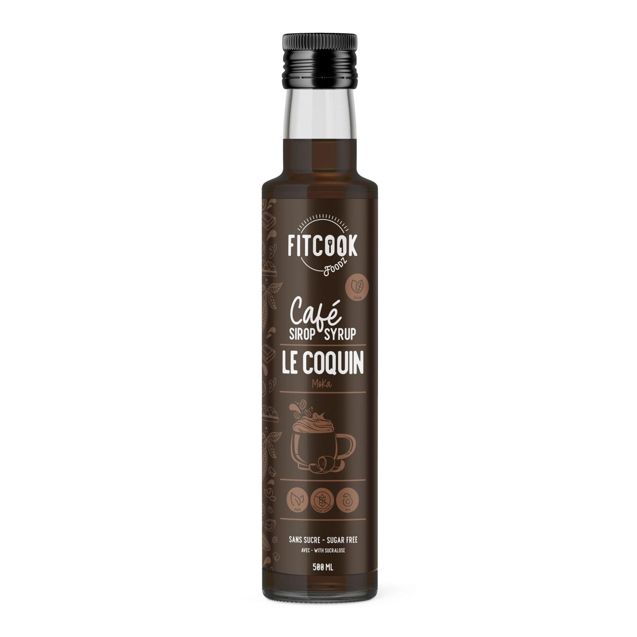 Fitcook Foodz - Sirop pour Café - 500ml