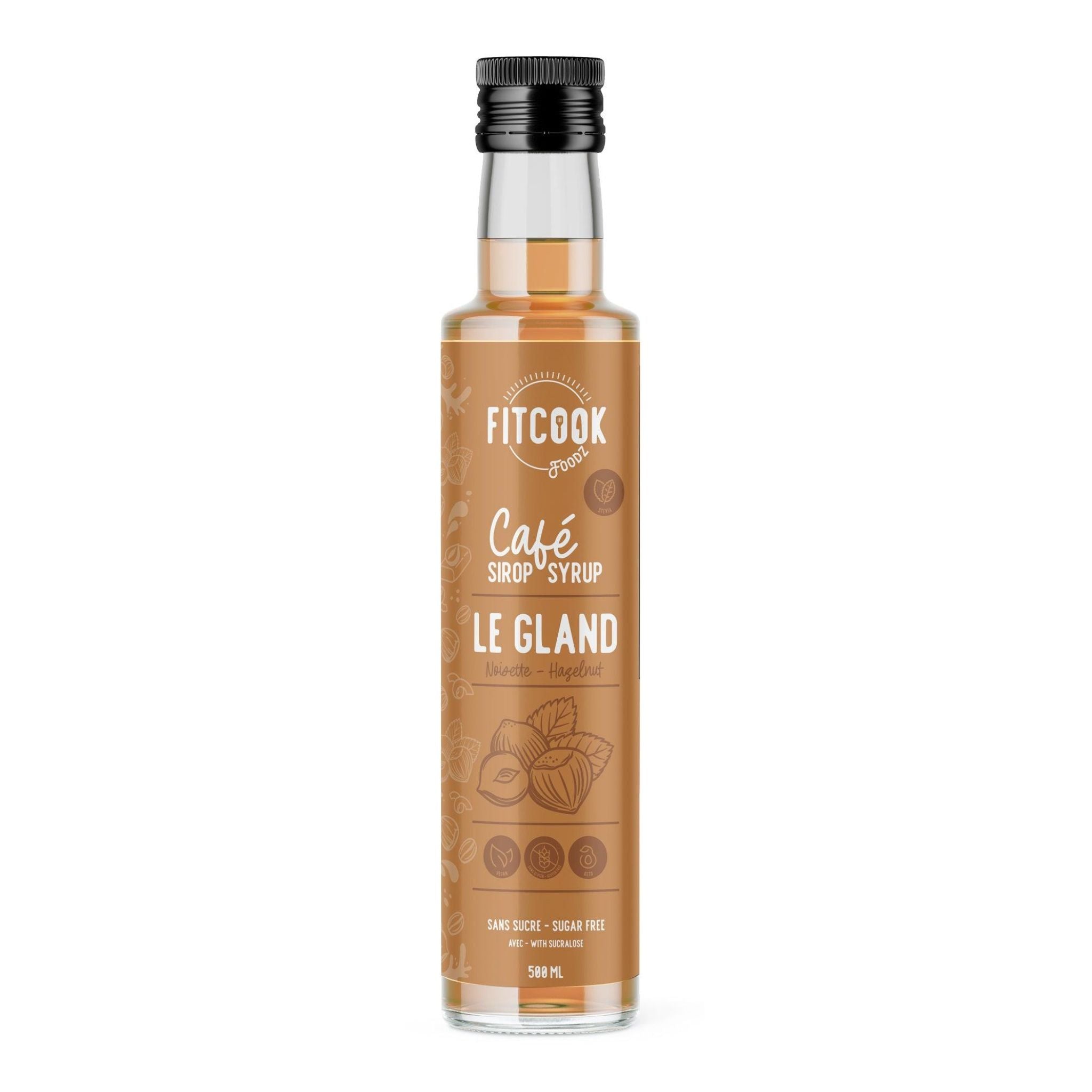 Fitcook Foodz - Sirop pour Café - 500ml