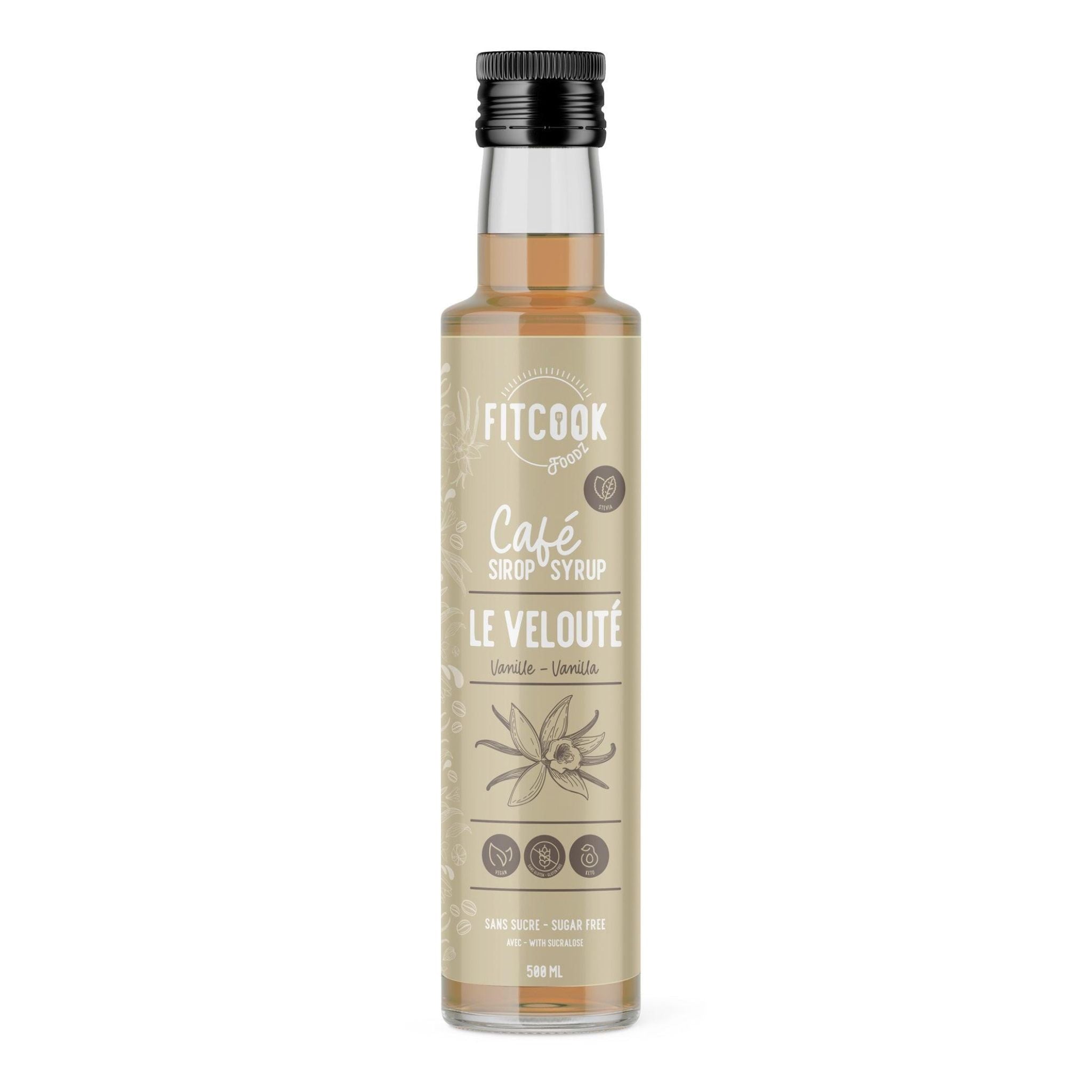 Fitcook Foodz - Sirop pour Café - 500ml
