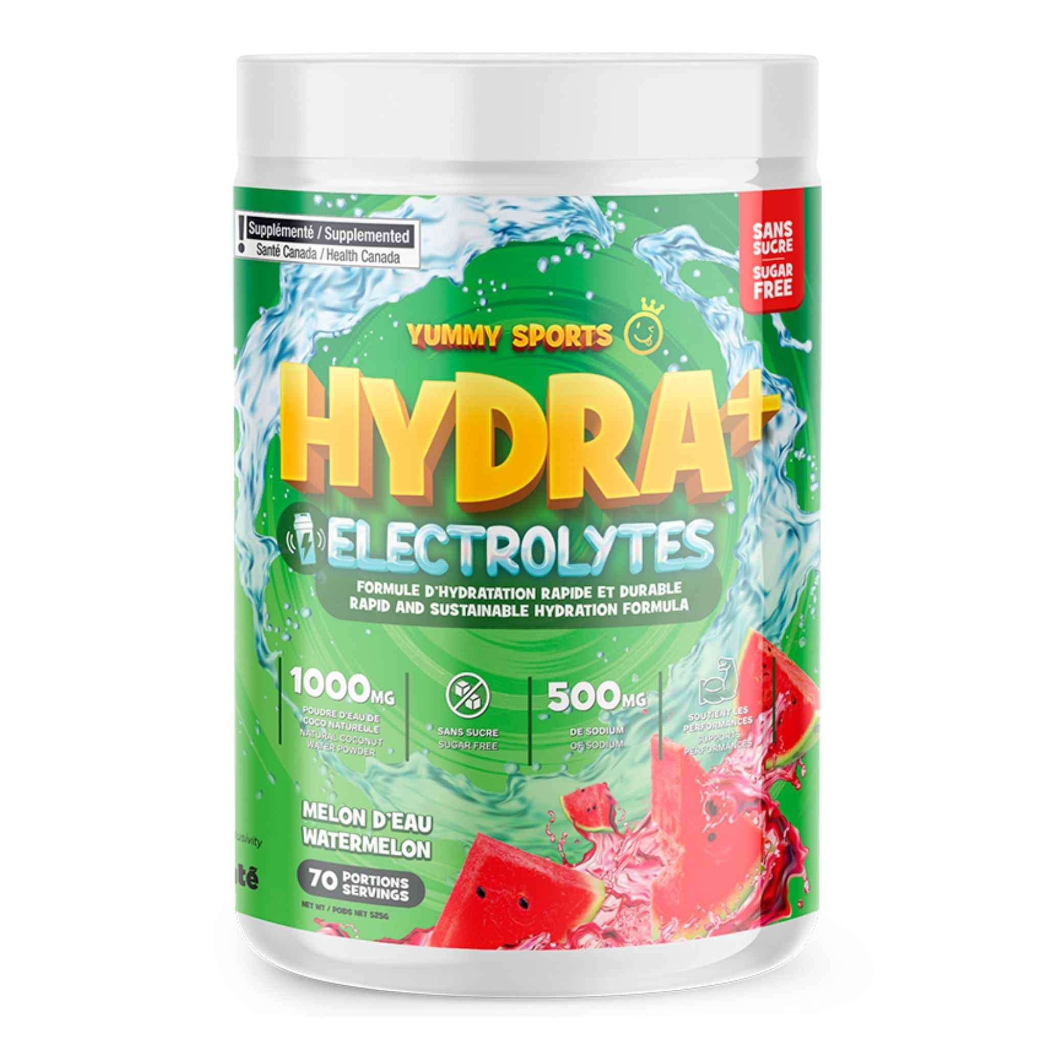 Yummy Sports - Hydra + Électrolytes - 525g