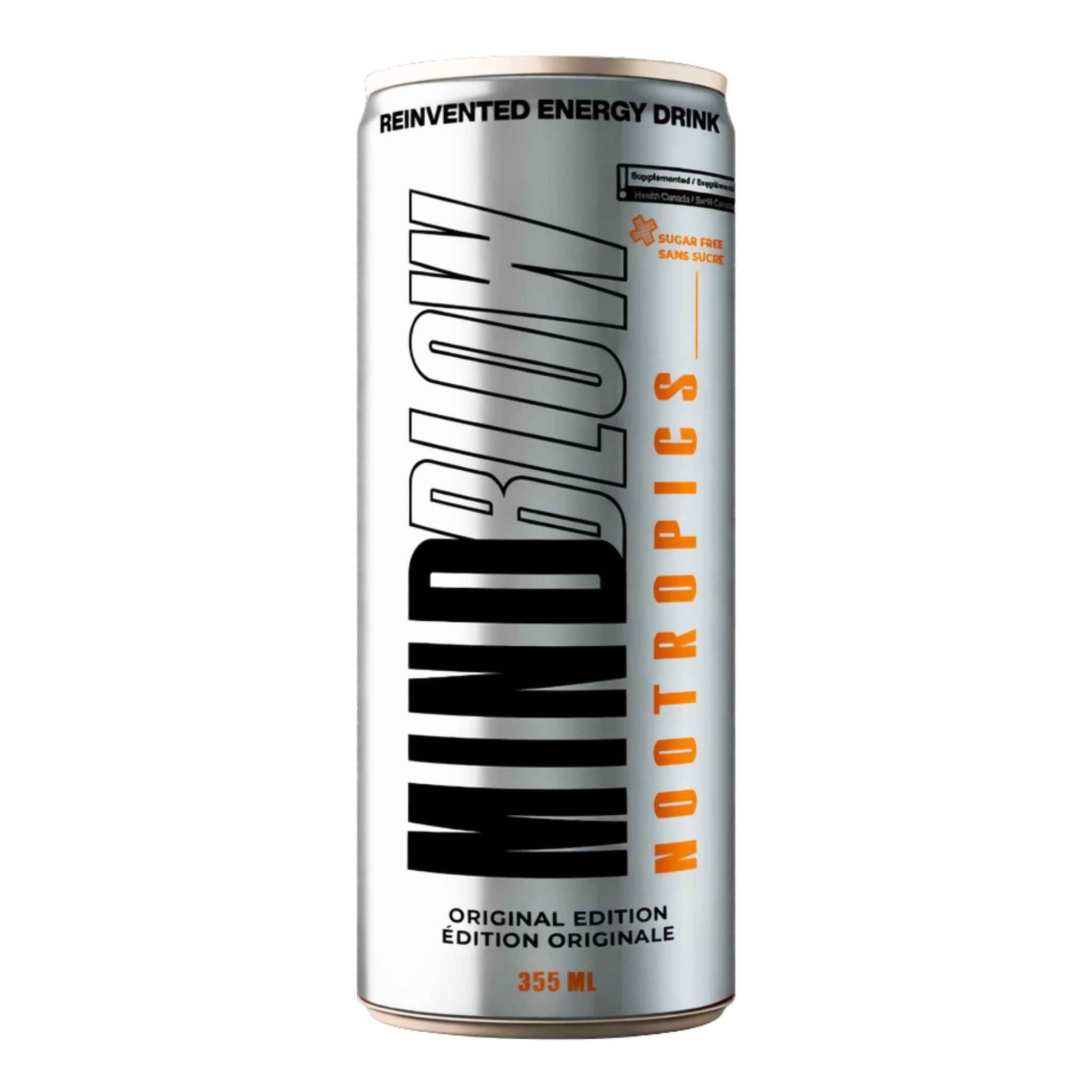 MindBlow - Boisson énergisante Nootropique Lite - 355ml