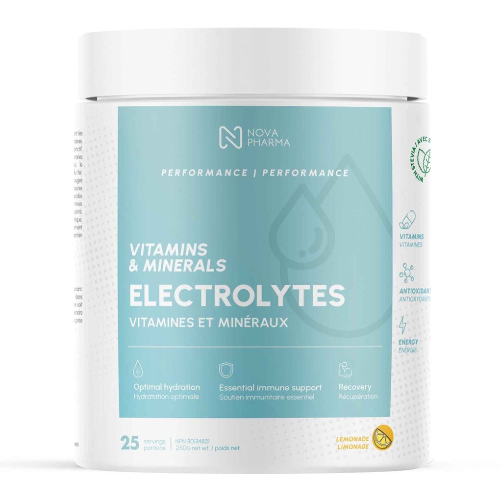 Nova Pharma - Électrolytes - 250g