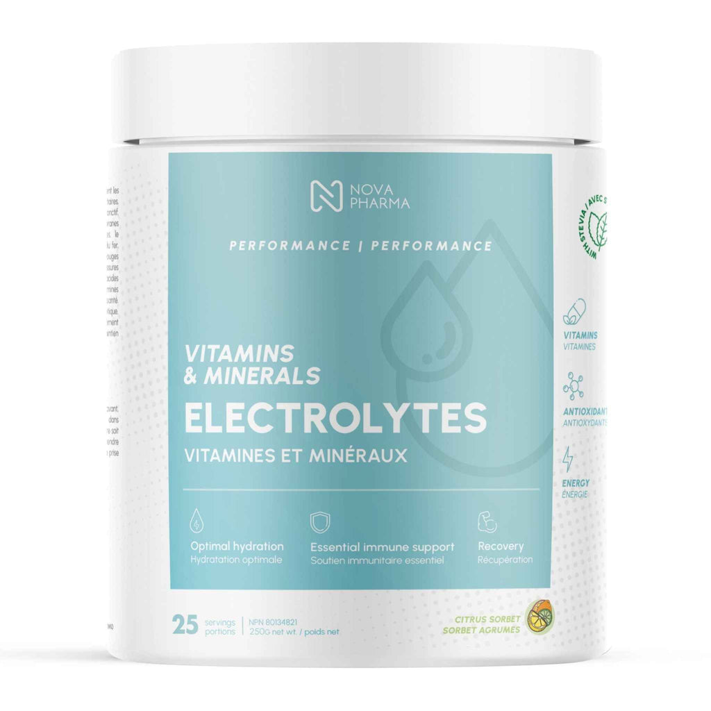 Nova Pharma - Électrolytes - 250g