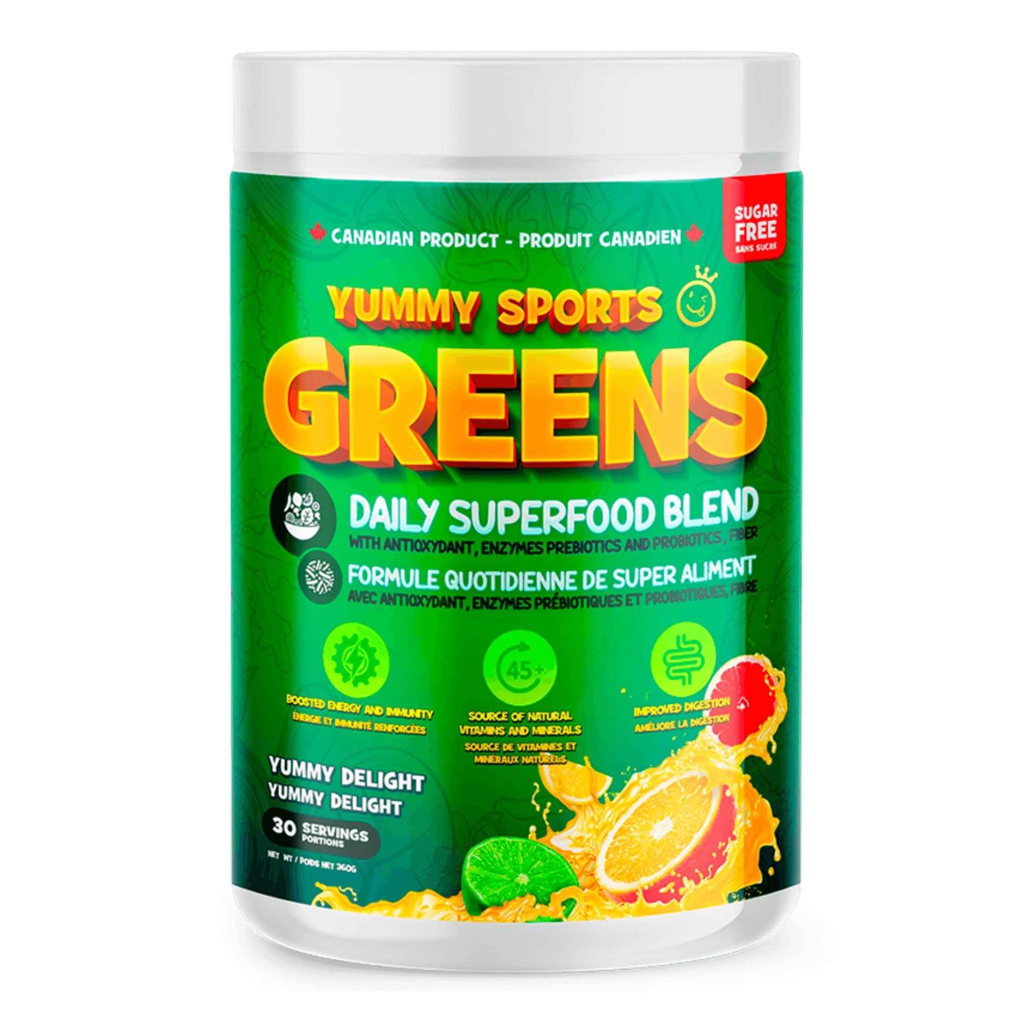 Yummy Sports - Greens - 300g