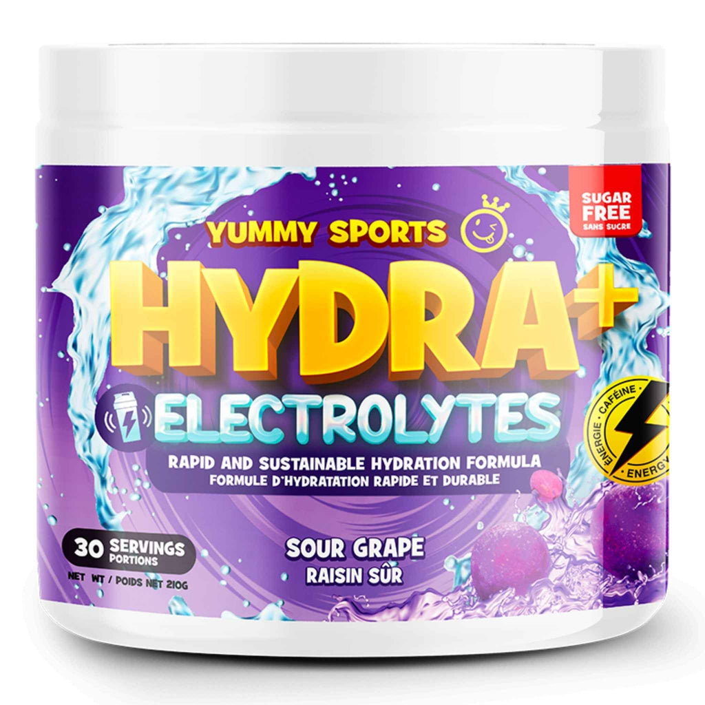 Yummy Sports - Hydra+Électrolytes avec caféine - 210g