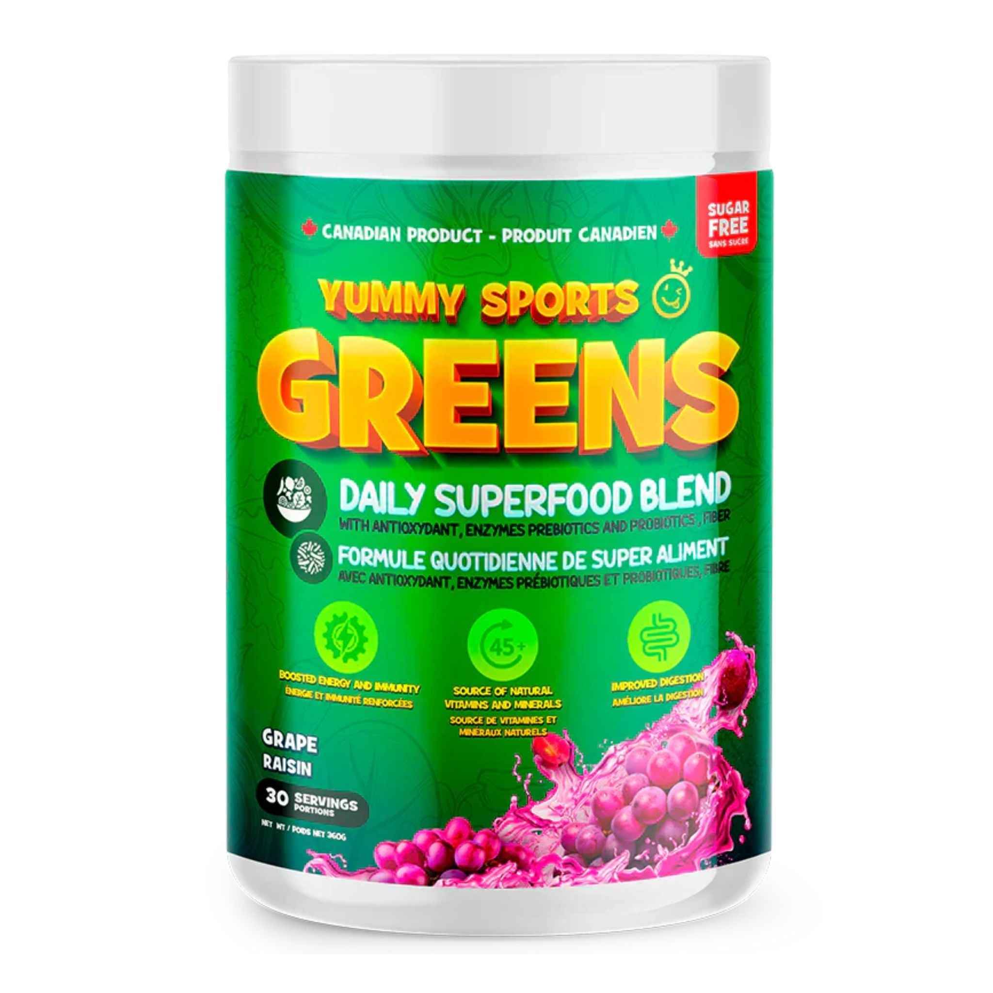 Yummy Sports - Greens - 300g