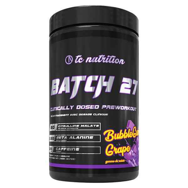 TC Nutrition - Batch 27 - Pre Workout - 360g
