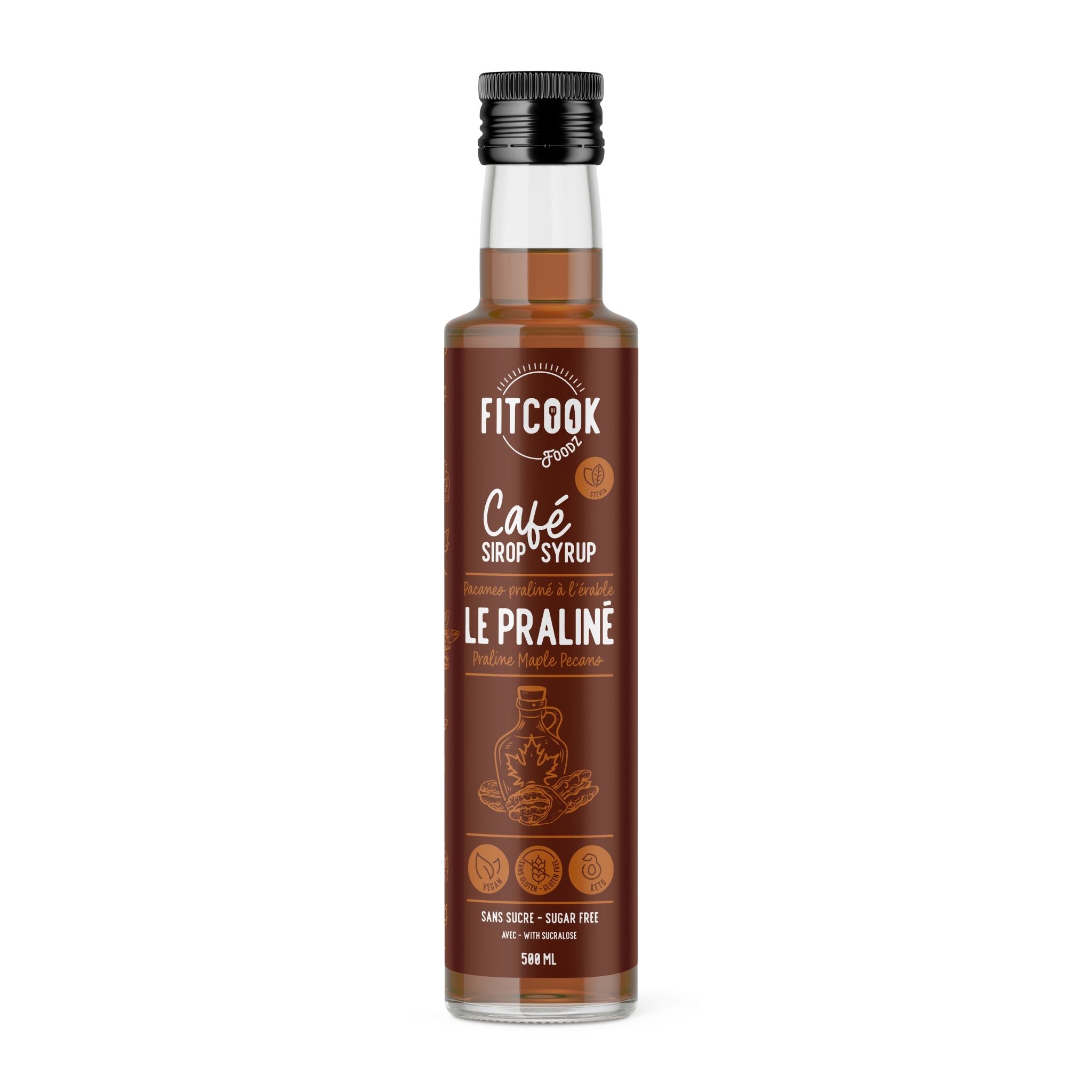 Fitcook Foodz - Sirop pour Café - 500ml